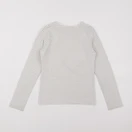 Okaidi - tee-shirt blanc, or - 8 ans