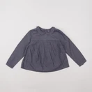 Monoprix - blouse bleu - 6 ans