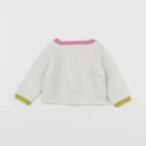 Jacadi - gilet blanc - 6 mois