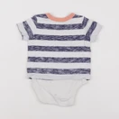 GAP - body tee-shirt multicolore - 3/6 mois