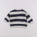 Tape à l'oeil - sweat bleu - 9 mois