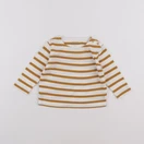 Boutchou - tee-shirt marron - 6 mois