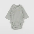 H&M - body vert - 0/1 mois