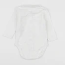 Petit Bateau - body à col blanc - 6 mois
