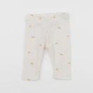 H&M - legging beige - 1 mois