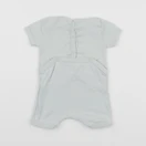 Petit Bateau - pyjama coton vert - 1 mois
