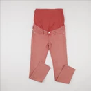 H&M - jean grossesse rouge - 36