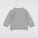 H&M - pull gris - 12/18 mois