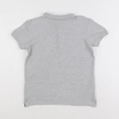 Vertbaudet - polo gris - 10 ans