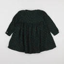 Vertbaudet - robe vert, or - 3 ans