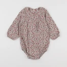 Vertbaudet - combinaison beige, rose - 18 mois