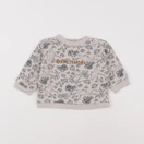 Vertbaudet - sweat gris - 6 mois