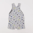 Petit Bateau - salopette gris - 12 mois