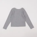 Zara - tee-shirt gris, argent - 6/7 ans