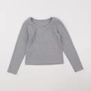 Zara - tee-shirt gris, argent - 6/7 ans