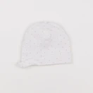 H&M - bonnet de naissance blanc - 1/3 mois