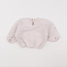 Zara - sweat rose - 3/6 mois
