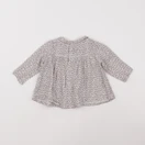 Boutchou - blouse multicolore - 9 mois