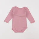 Petit Bateau - body rose - 6 mois