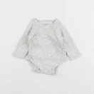 Vertbaudet - body vert, blanc - 1 mois