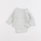 Vertbaudet - body vert, blanc - 1 mois