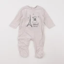 La Redoute - pyjama velours beige - 6 mois