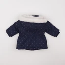 Cadet Rousselle - manteau bleu - 6 mois