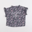 IKKS - blouse bleu - 4 ans