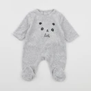La Redoute - pyjama velours gris - 1 mois