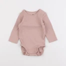 H&M - body rose - 3 mois