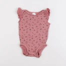 H&M - body rose - 6 mois
