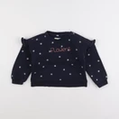 Vertbaudet - sweat bleu - 4 ans