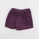 Vertbaudet - jupe short violet - 5 ans