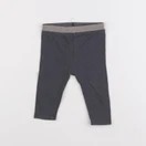 Vertbaudet - legging gris - 6 mois