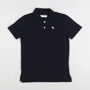 Abercrombie - polo bleu - 7/8 ans