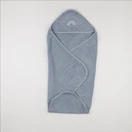 Vertbaudet - cape de bain bleu - 2 ans
