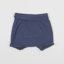 H&M - short bleu - 2/4 mois