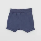 H&M - short bleu - 2/4 mois