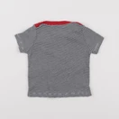 Petit Bateau - tee-shirt bleu - 6 mois