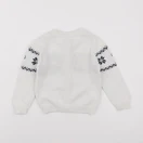 Petit Bateau - gilet blanc - 24 mois