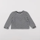 Petit Bateau - tee-shirt gris - 12 mois