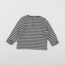 Petit Bateau - tee-shirt gris - 18 mois