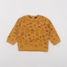 Vertbaudet - sweat jaune - 12 mois