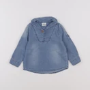 Tape à l'oeil - blouse imprimé au dos bleu - 18 mois