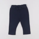 Tape à l'oeil - pantalon doublé bleu - 12 mois
