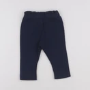 Tape à l'oeil - pantalon doublé bleu - 12 mois
