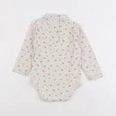 Vertbaudet - body à col beige - 18 mois