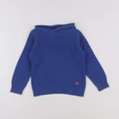 Eden & Victor - sweat bleu - 3 ans