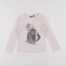 IKKS - tee-shirt rose - 4 ans