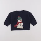 Vertbaudet - sweat bleu - 18 mois